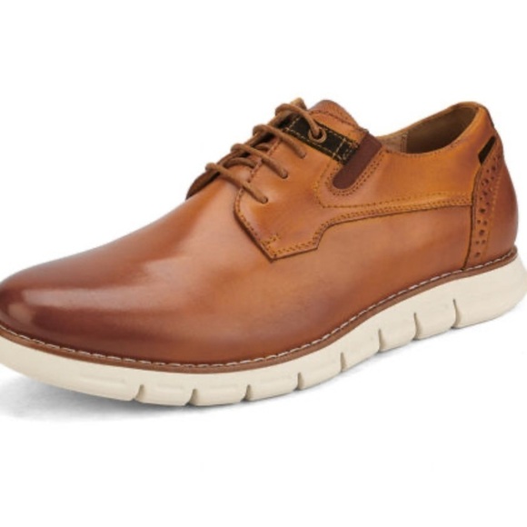 Bruno Marc Leather Oxford Shoes size 9.5 - Picture 3 of 10